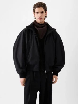 Le blouson bomber Aero Blouson bomber à col montant