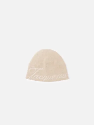 Le bonnet Atelier Bonnet à logo jacquard