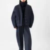 Le cardigan en denim de-Nîmes Cardigan en denim