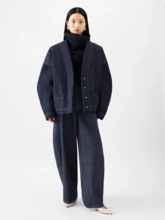 Le cardigan en denim de-Nîmes Cardigan en denim Le cardigan en denim de-Nîmes Cardigan en denim