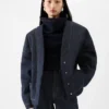 Le cardigan en denim de-Nîmes Cardigan en denim