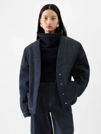 Le cardigan en denim de-Nîmes Cardigan en denim Le cardigan en denim de-Nîmes Cardigan en denim