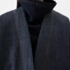 Le cardigan en denim de-Nîmes Cardigan en denim