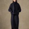 Pantalon en denim Ovalo de Nîmes Jean taille haute à coupe incurvée