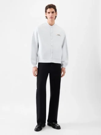Le cardigan Gros Grain Cardigan logo Grosgrain