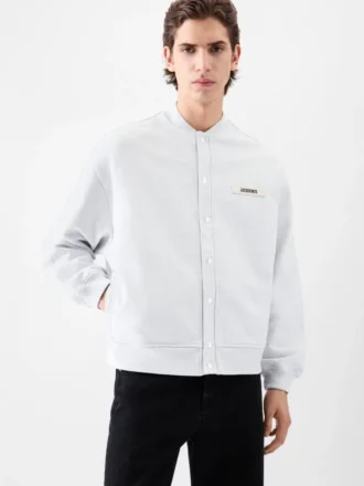 Le cardigan Gros Grain Cardigan logo Grosgrain