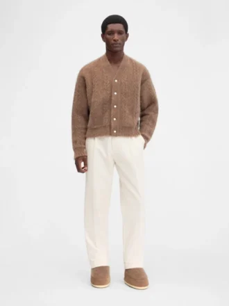 Le cardigan Nuvola Cardigan boutonné en mohair