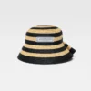 Le chapeau Vela Chapeau bob en raphia plié Le chapeau Vela Chapeau bob en raphia plié