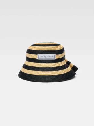 Le chapeau Vela Chapeau bob en raphia plié Le chapeau Vela Chapeau bob en raphia plié