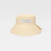 Le chapeau Vela Chapeau bob en raphia plié Le chapeau Vela Chapeau bob en raphia plié