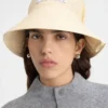 Le chapeau Vela Chapeau bob en raphia plié Le chapeau Vela Chapeau bob en raphia plié