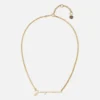 Le collier Jacquemus Collier à chaîne avec logo Signature Le collier Jacquemus Collier à chaîne avec logo Signature