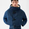 Le duffle-coat en denim de-Nîmes Duffle-coat en denim Le duffle-coat en denim de-Nîmes Duffle-coat en denim