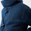 Le duffle-coat en denim de-Nîmes Duffle-coat en denim Le duffle-coat en denim de-Nîmes Duffle-coat en denim