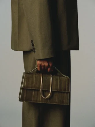 Le grand sac à rabat Bambino Metal