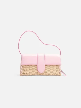 Le long panier Bambino Sac à rabat en osier