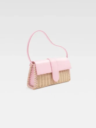 Le long panier Bambino Sac à rabat en osier