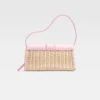 Le long panier Bambino Sac à rabat en osier