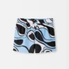 Le maillot de bain Puntini Short de bain imprimé Wavy Psyche