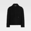 Le manteau court Veste minimaliste carrée