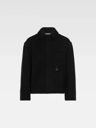 Le manteau court Veste minimaliste carrée Le manteau court Veste minimaliste carrée