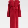 Le manteau long Pilou Manteau long en peau lainée Le manteau long Pilou Manteau long en peau lainée