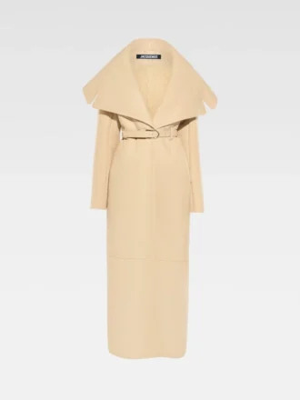 Le manteau Telo Manteau long en peau lainée Le manteau Telo Manteau long en peau lainée