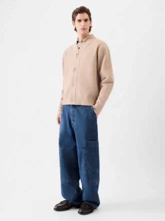 Le pantalon cargo en denim Carré de Nîmes Jean cargo