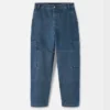 Le pantalon cargo en denim Carré de Nîmes Jean cargo