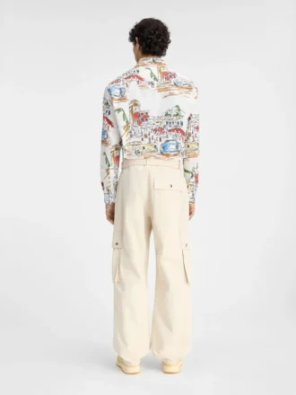 Le pantalon cargo Pantalon cargo à ceinture