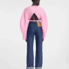 Le pantalon droit en denim de-Nîmes Jean à coupe droite Le pantalon droit en denim de-Nîmes Jean à coupe droite