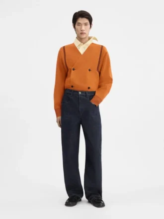 Le pantalon en denim Mirada de Nîmes Jean courbé