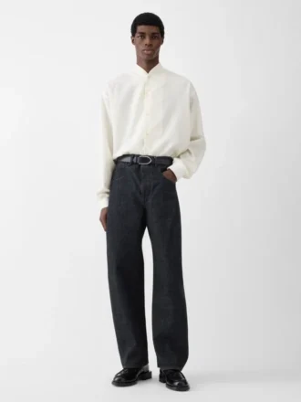 Le pantalon en denim Mirada de Nîmes Jean courbé