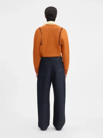 Le pantalon en denim Mirada de Nîmes Jean courbé