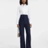 Le pantalon Sauge Pantalon évasé taille haute Le pantalon Sauge Pantalon évasé taille haute