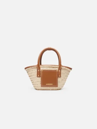Le petit panier Soli Sac panier de plage en raphia