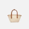 Le petit panier Soli Sac panier de plage en raphia Le petit panier Soli Sac panier de plage en raphia