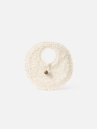 Le petit sac rond Spiaggia Petit sac rond en dentelle