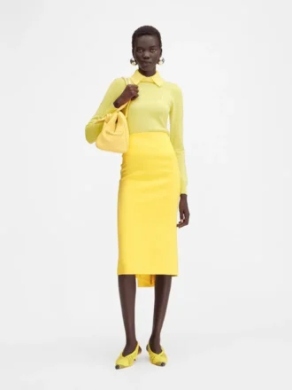 Le polo en tricot J logo