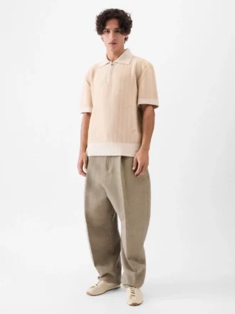 Le polo Gio Polo zippé en maille