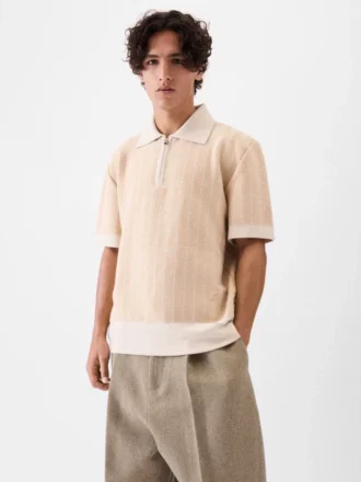 Le polo Gio Polo zippé en maille