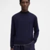 Le pull ajusté en tricot monogrammé Le pull ajusté en tricot monogrammé