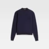 Le pull ajusté en tricot monogrammé Le pull ajusté en tricot monogrammé