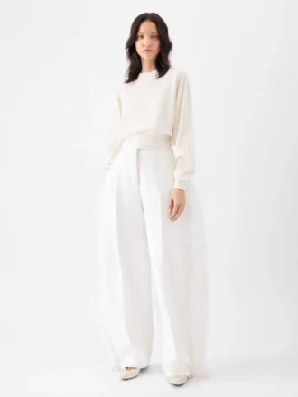Le pull brodé Pull en maille brodé