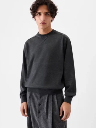 Le pull brodé Pull en maille brodé
