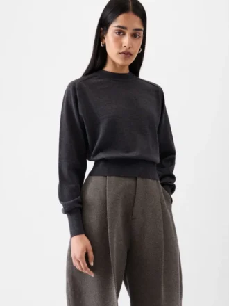 Le pull brodé Pull en maille brodé