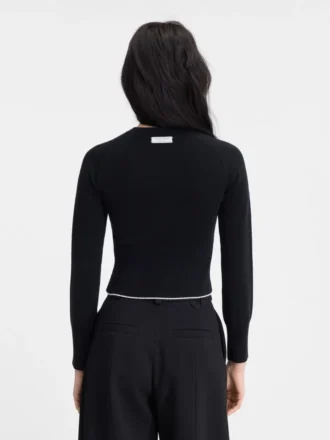Le pull en maille côtelée Soglia Le pull en maille côtelée Soglia