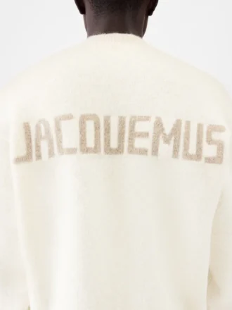 Le pull en maille Pavane Logo