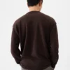 Le pull à manches longues Lino Pull signature en jacquard Le pull à manches longues Lino Pull signature en jacquard