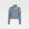 Le pull Marina Pull en mohair rayé Le pull Marina Pull en mohair rayé